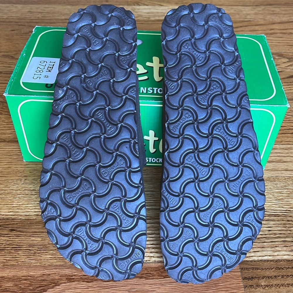 🌿Betula by Birkenstock Unisex Suede Sandals NIB - Picture 3 of 12
